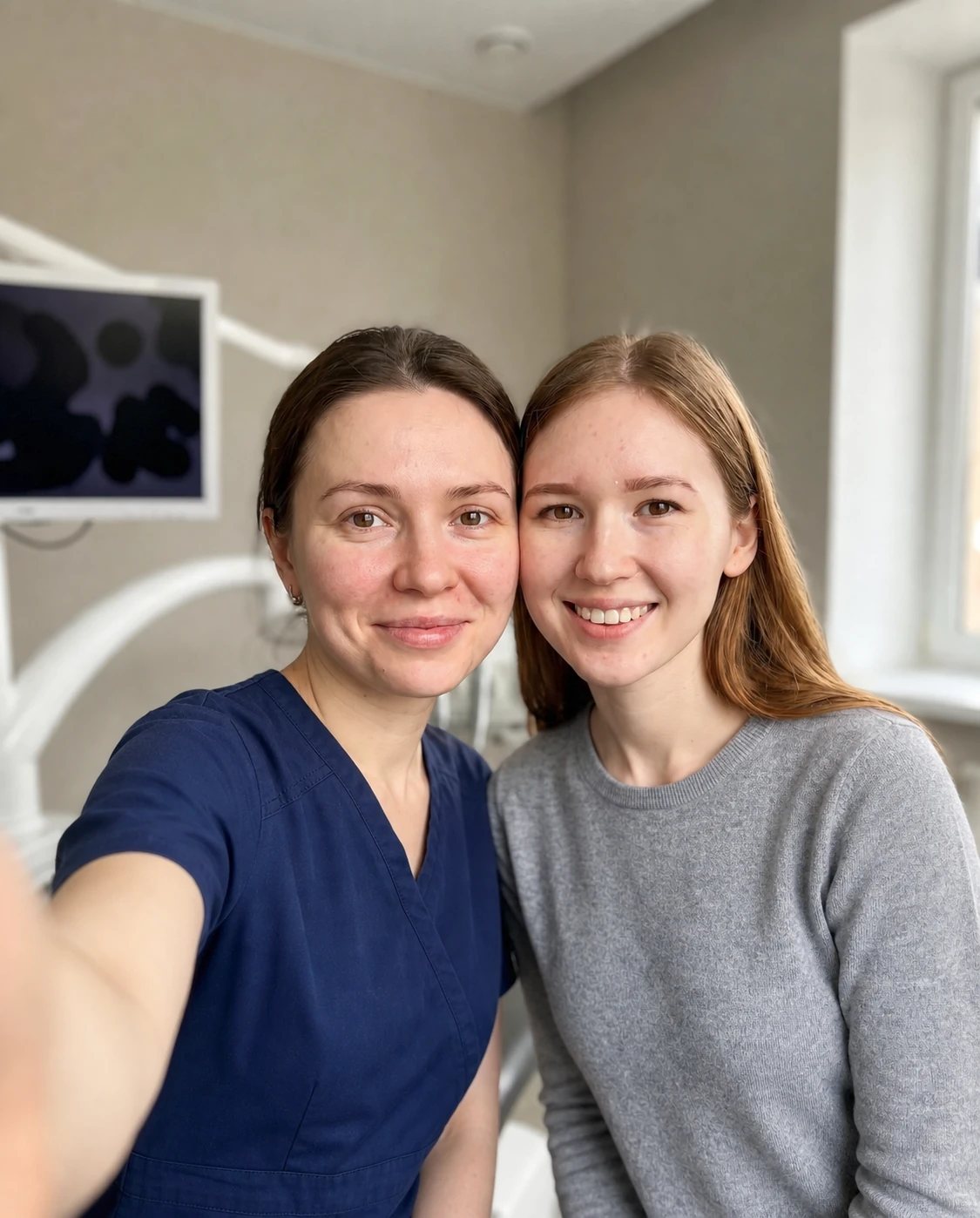 Врач с пациенткой